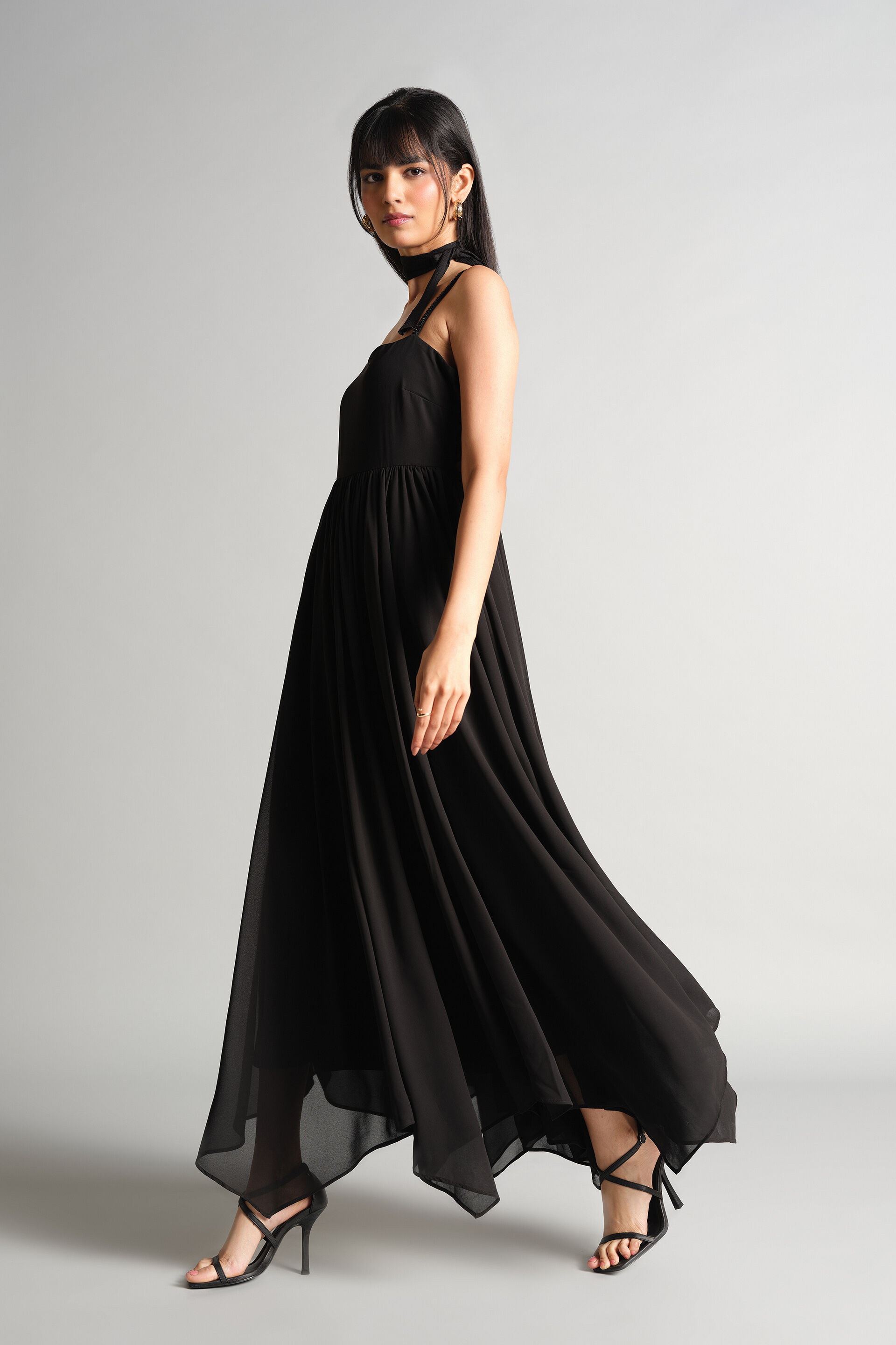 Salasabil Maxi Dress, Black, image 1
